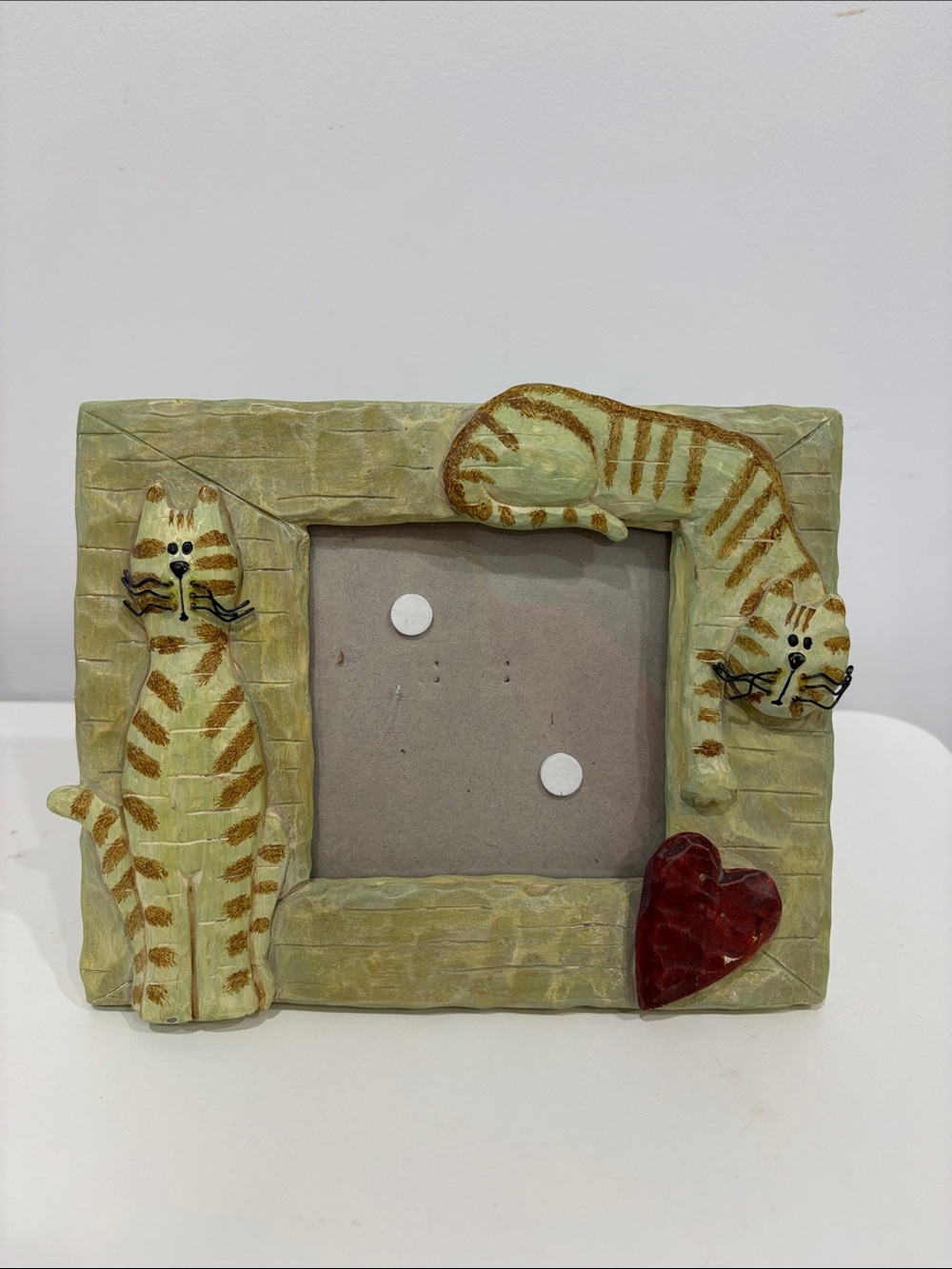 Heart & Home by Connoisseur Whimsical 3D Cat Picture Frame